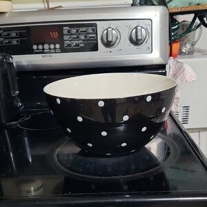 Polka Dot Spodes 10 Inch Mixing Bowl